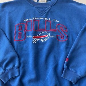 Vintage Lee Sport Buffalo Bills Crewneck Sweater - Blue - Size M